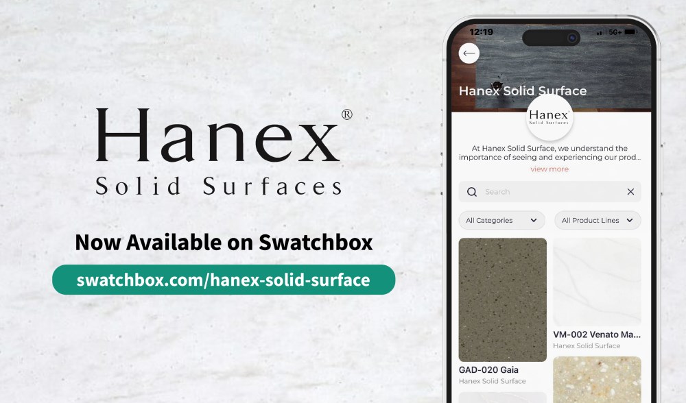 Hanex UK Introduce Premium Sample Experience For Building Professionals